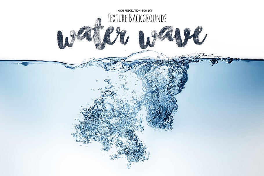 Water Clean Wave Backgrounds preview.