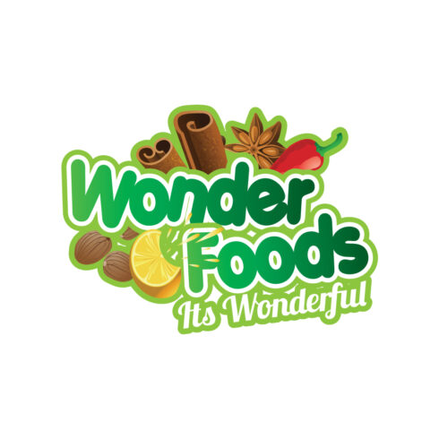 Wonder Food Logo Design main cover.
