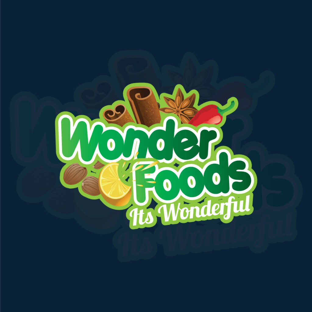 Wonder Food Logo Design - MasterBundles