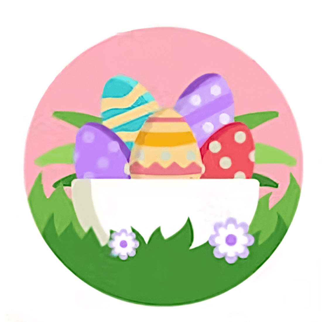 Easter Eggs Decoration Icons Bundle cover