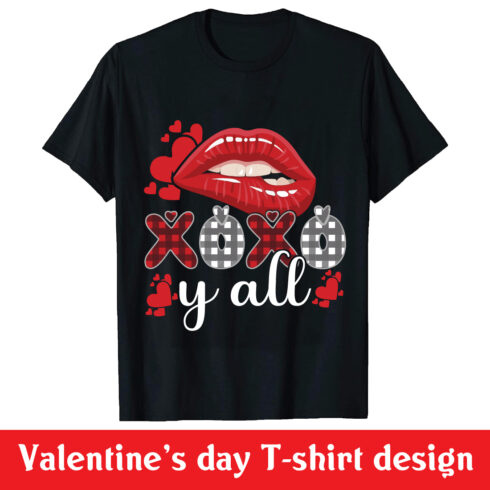 Xoxo Vibes Only Valentine T-shirts Design cover image.