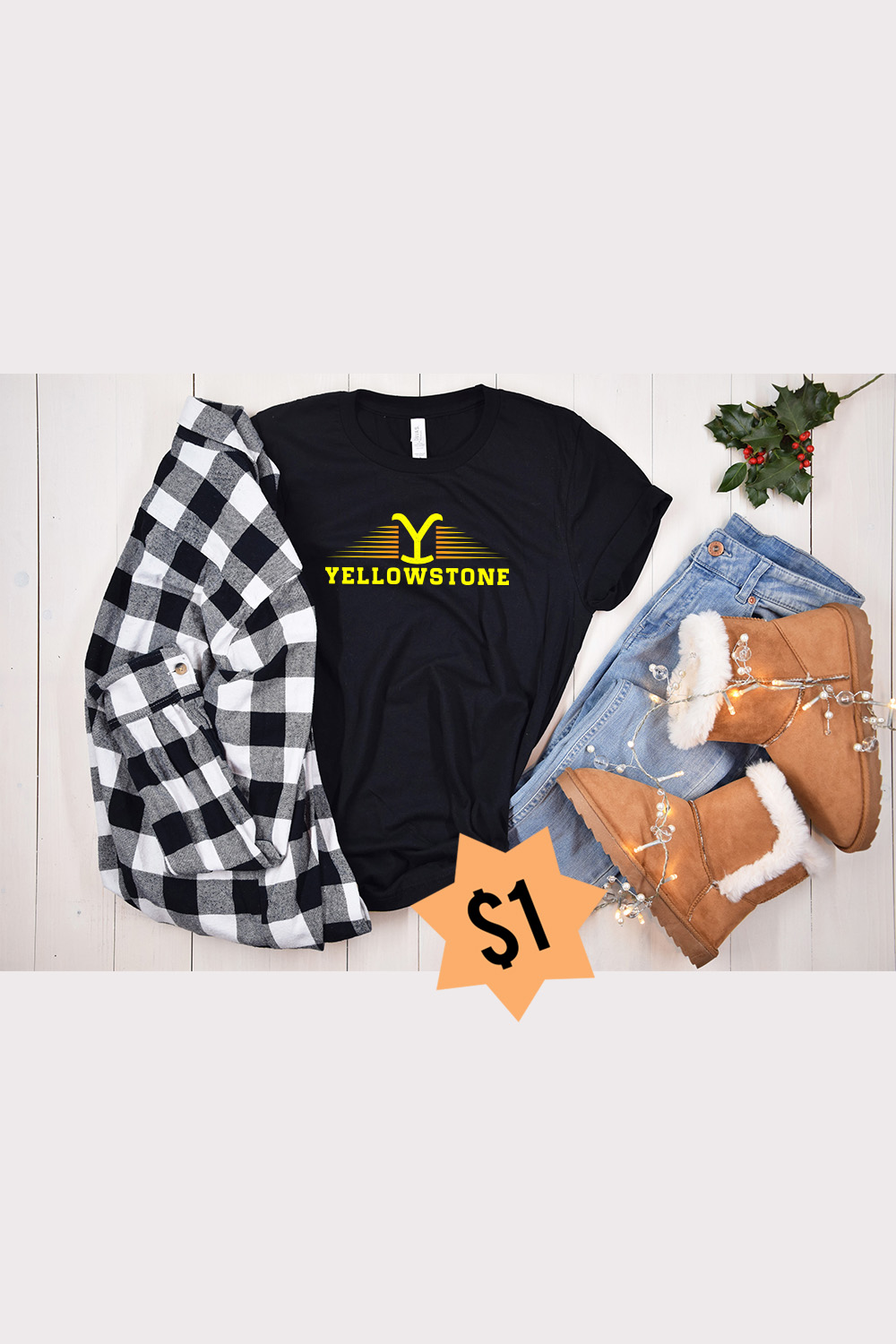 yeallowstone typography t shirt design4 172