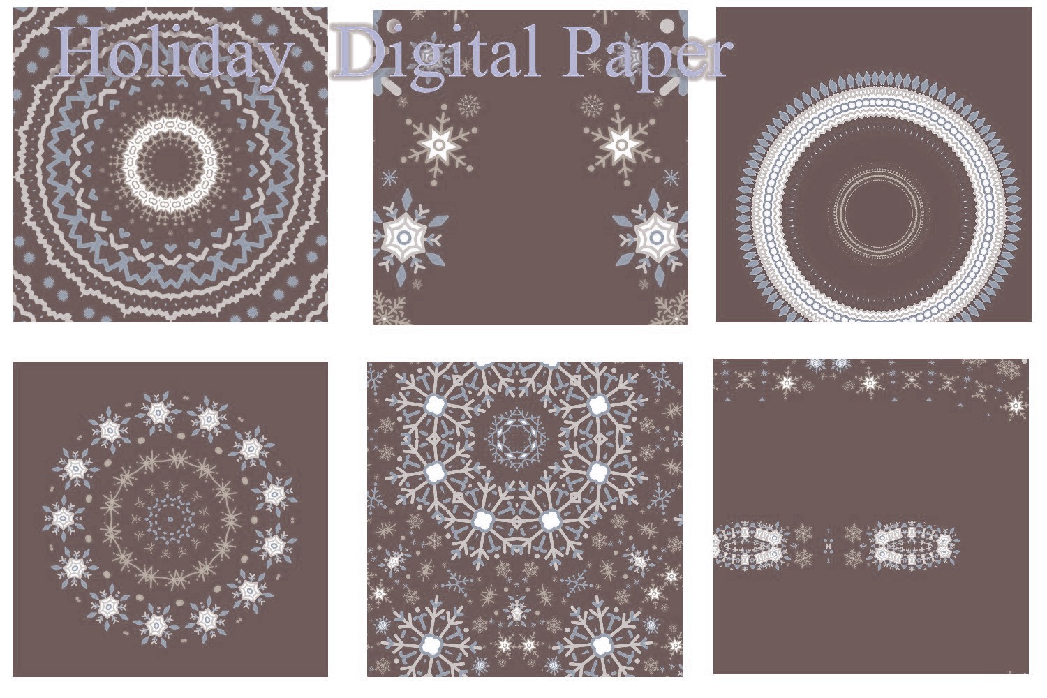 Light brown backgrounds set with some festive rounds.