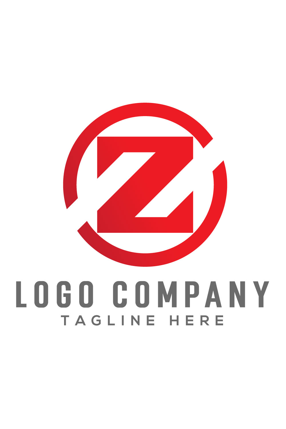 Letter Z Logo Design - Pinterest.