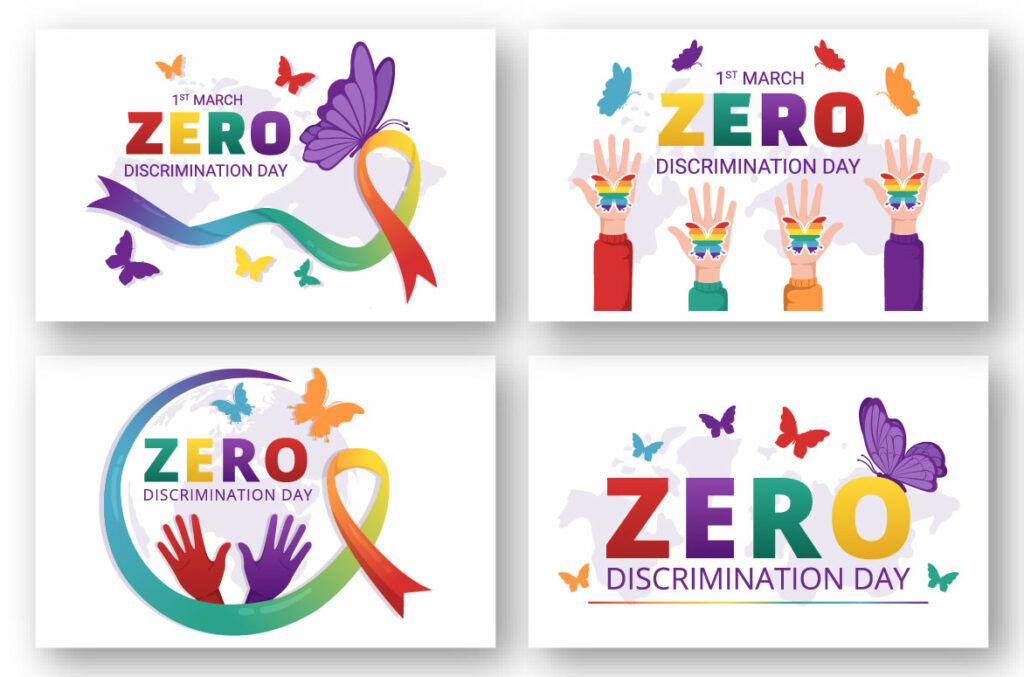12 Zero Discrimination Day Illustration - MasterBundles