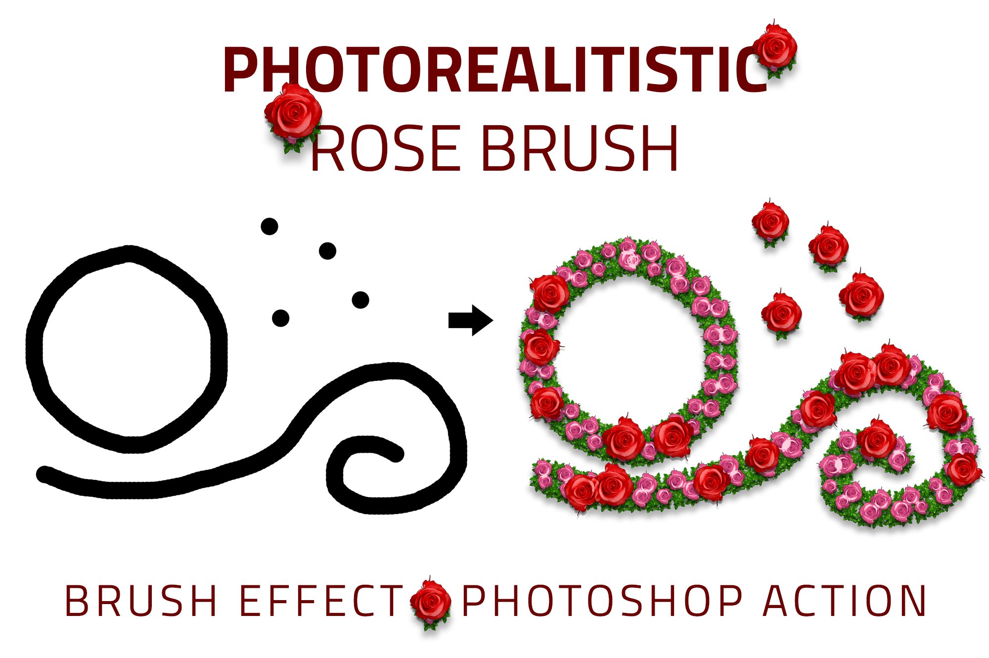 Rose Brush Photo Effectpreview image.
