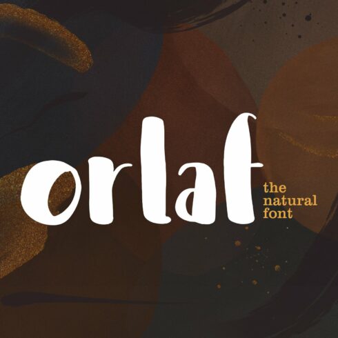 Orlaf - The Natural Font cover image.