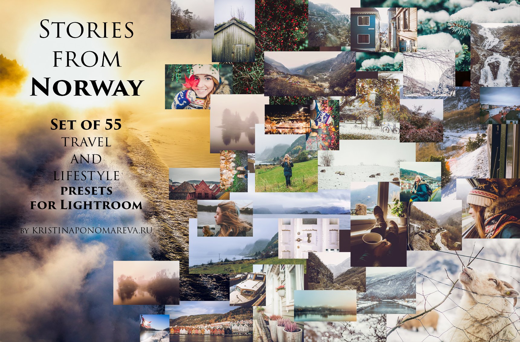 Stories from Norway-55 presets!cover image.