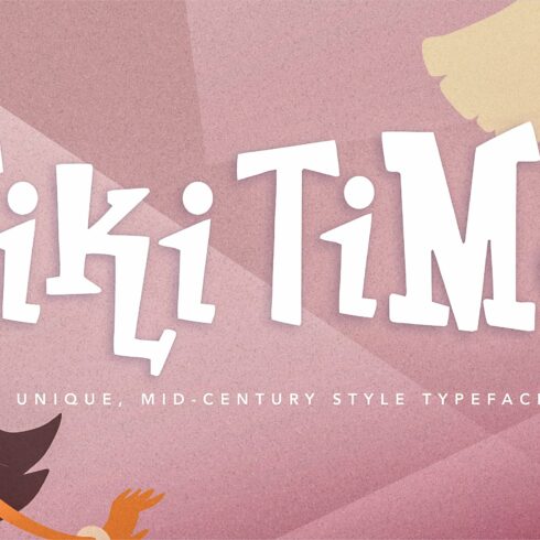 Tiki Time Font Collection cover image.