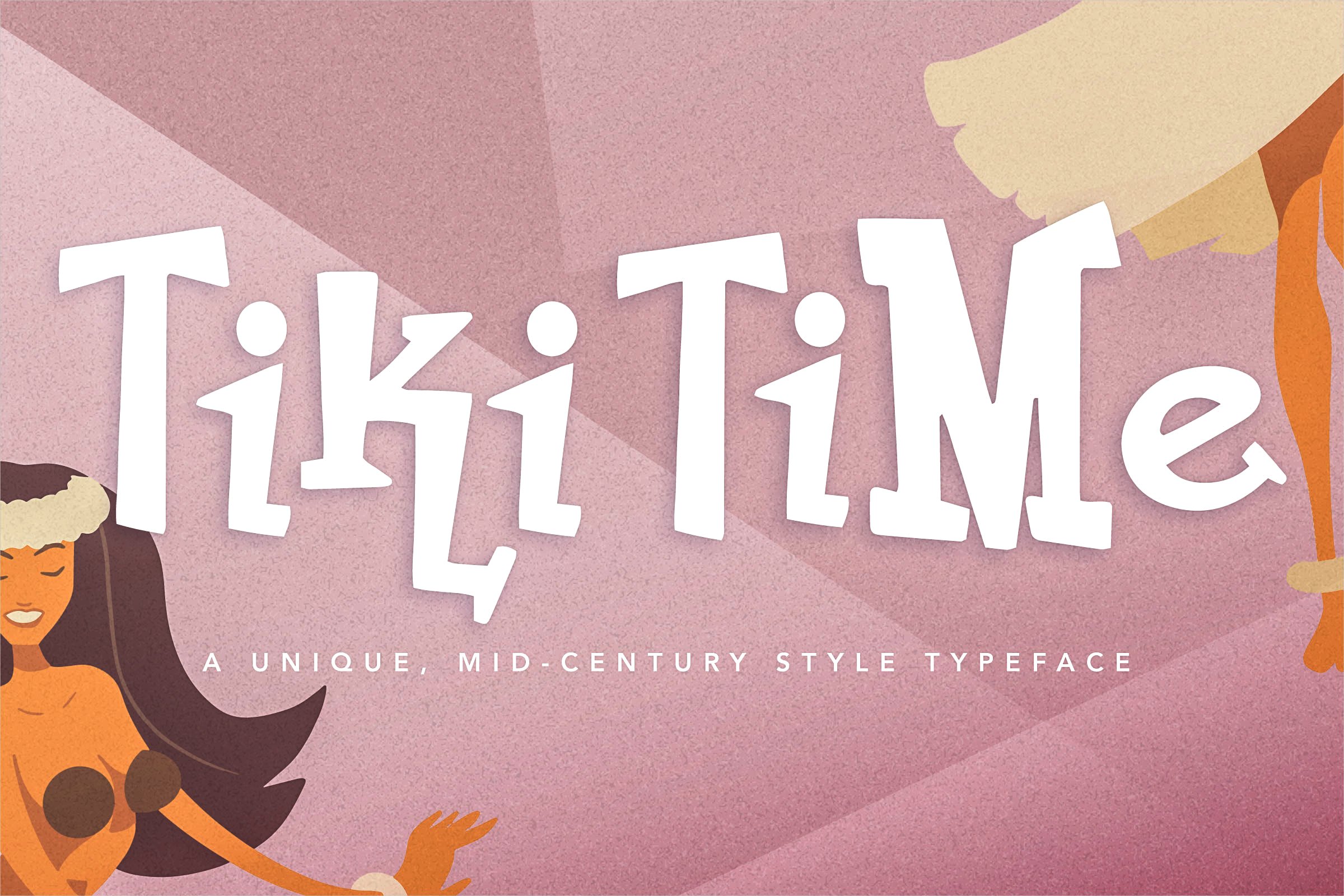 Tiki Time Font Collection cover image.