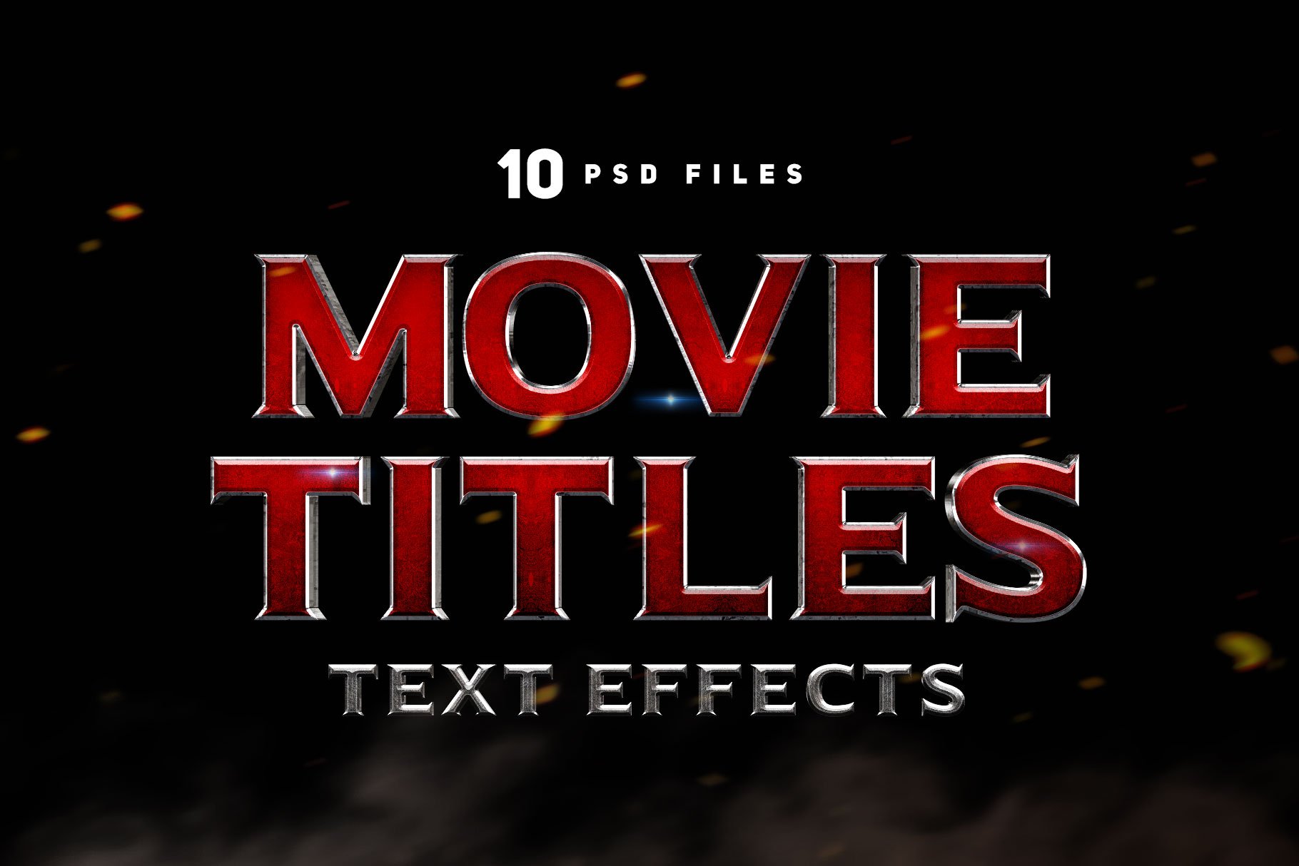 Movie Title Text Effectscover image.