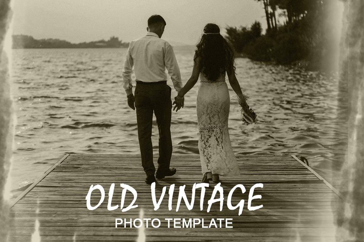 Old Vintage Photo Templatecover image.
