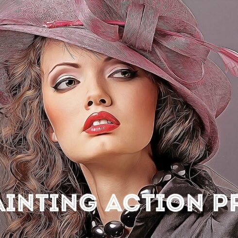 Painting Action Pro! (Photoshop)cover image.