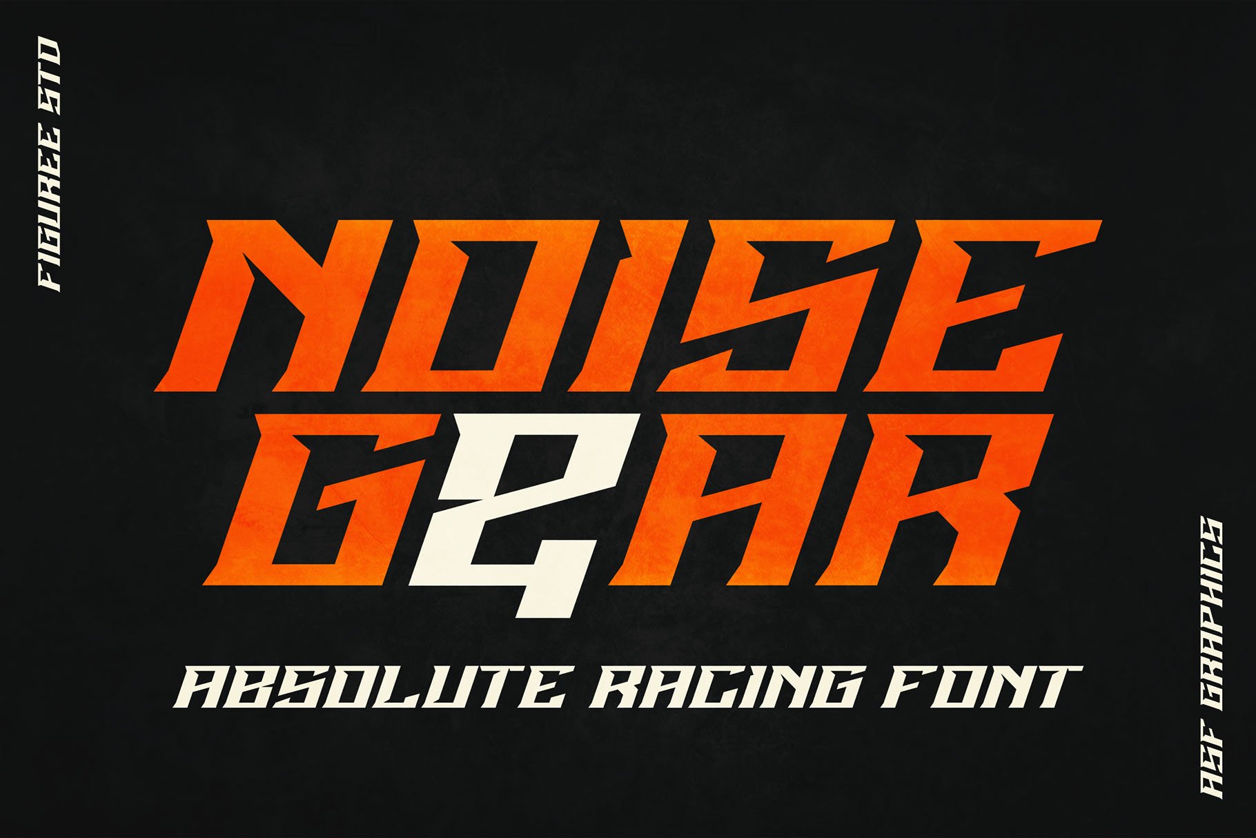 Noise Gear - Absolute Racing Font cover image.