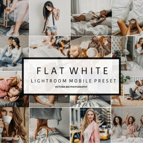 Mobile Lightroom Preset FLAT WHITEcover image.