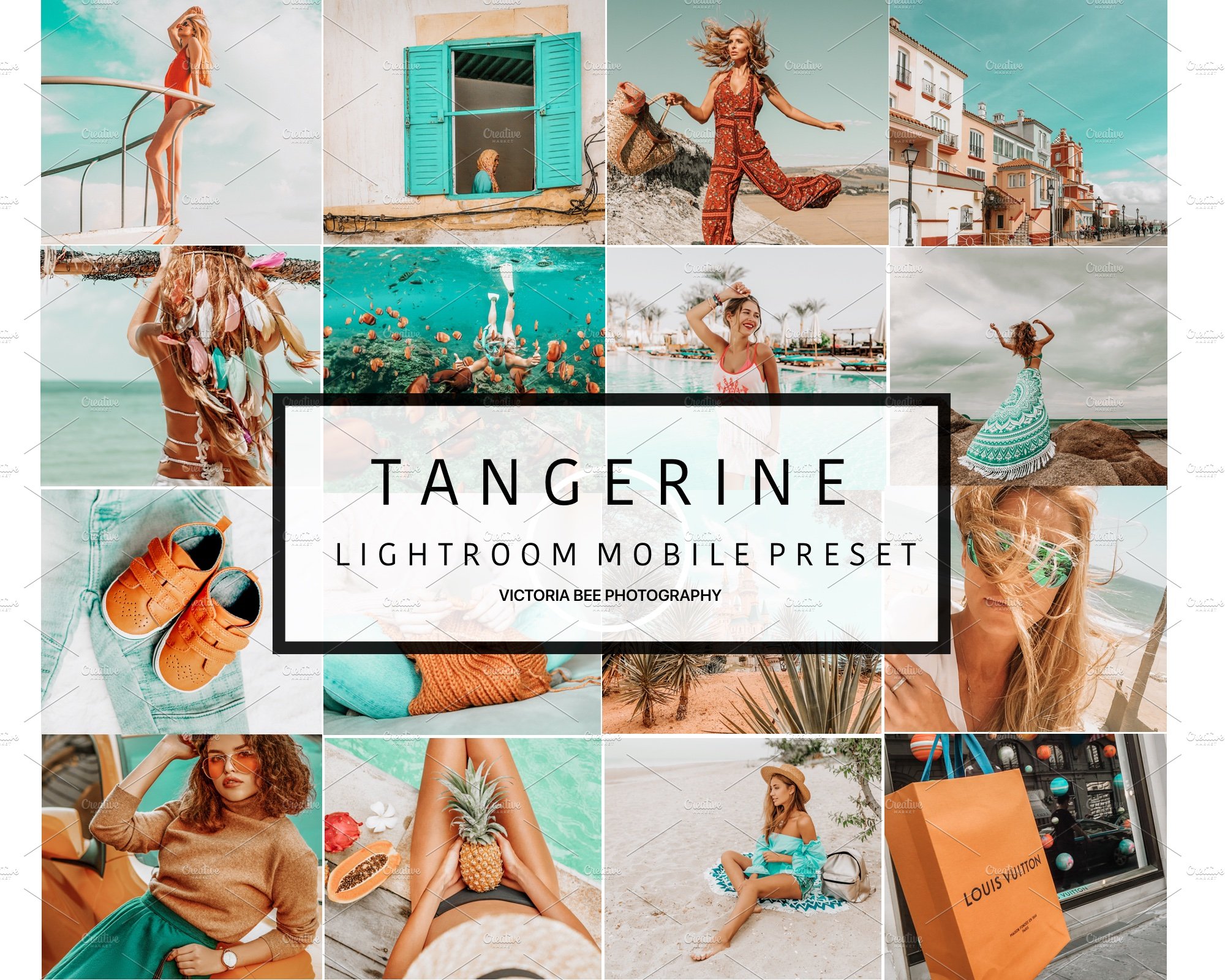 5 Mobile Presets TANGERINEcover image.