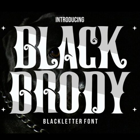 Black Brody - Aesthetic Blackletter cover image.