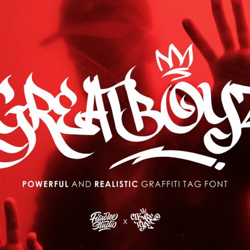 Greatboyz - Realistic Graffiti Tag cover image.