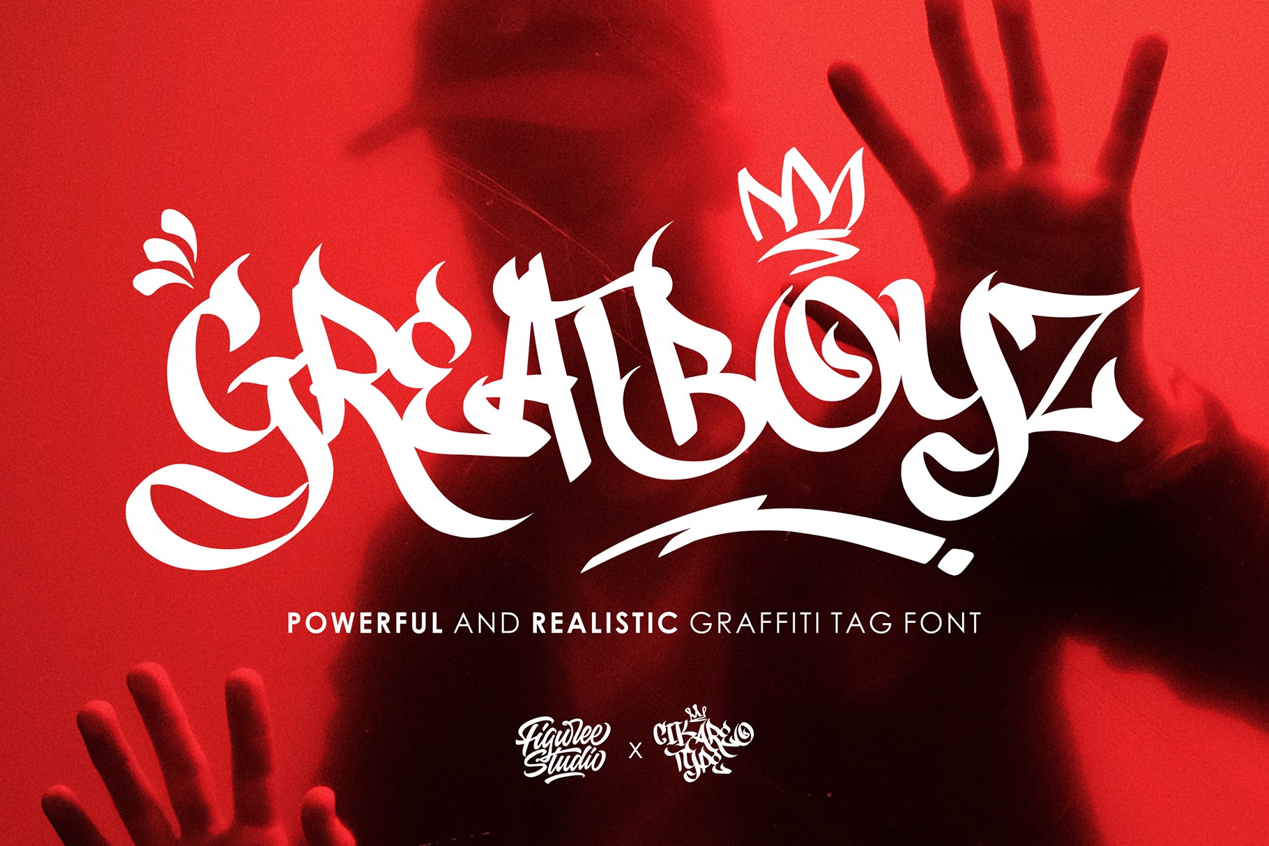 Greatboyz - Realistic Graffiti Tag cover image.