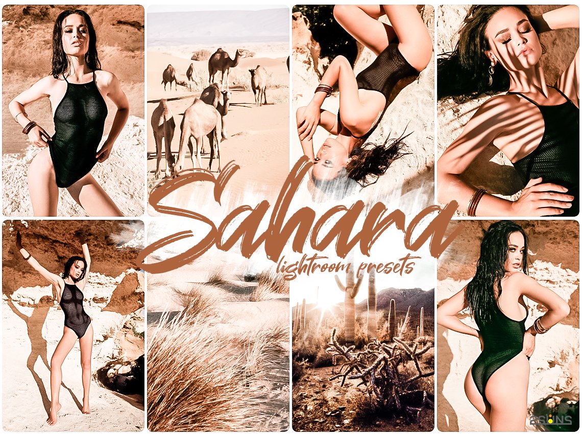 Sahara Lightroom presetscover image.