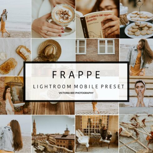 Mobile Lightroom Preset Frappecover image.