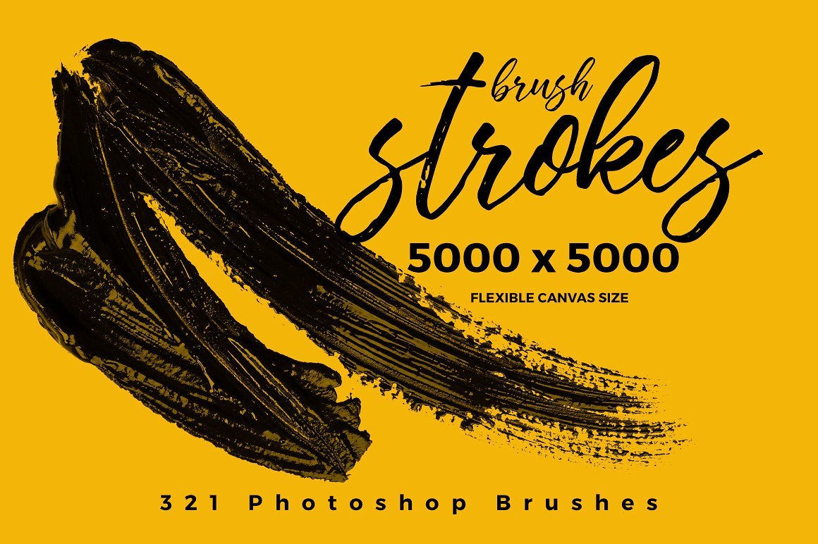 300+ Stroke Brushespreview image.