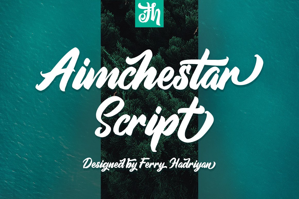 Aimchestar - Script Font cover image.