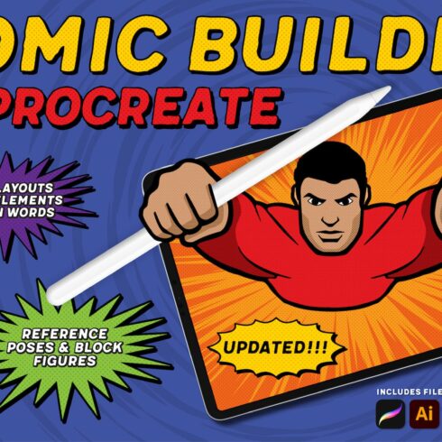 Comic Builder For Procreatecover image.