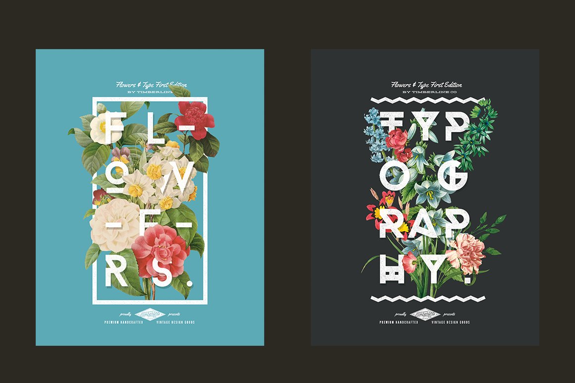 Flowers And Typepreview image.