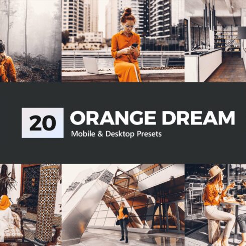 Orange Dream Lightroom Presets & LUTcover image.