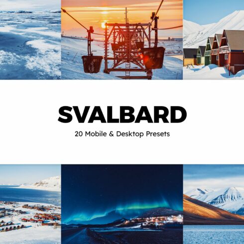 20 Svalbard Lightroom Presets & LUTscover image.