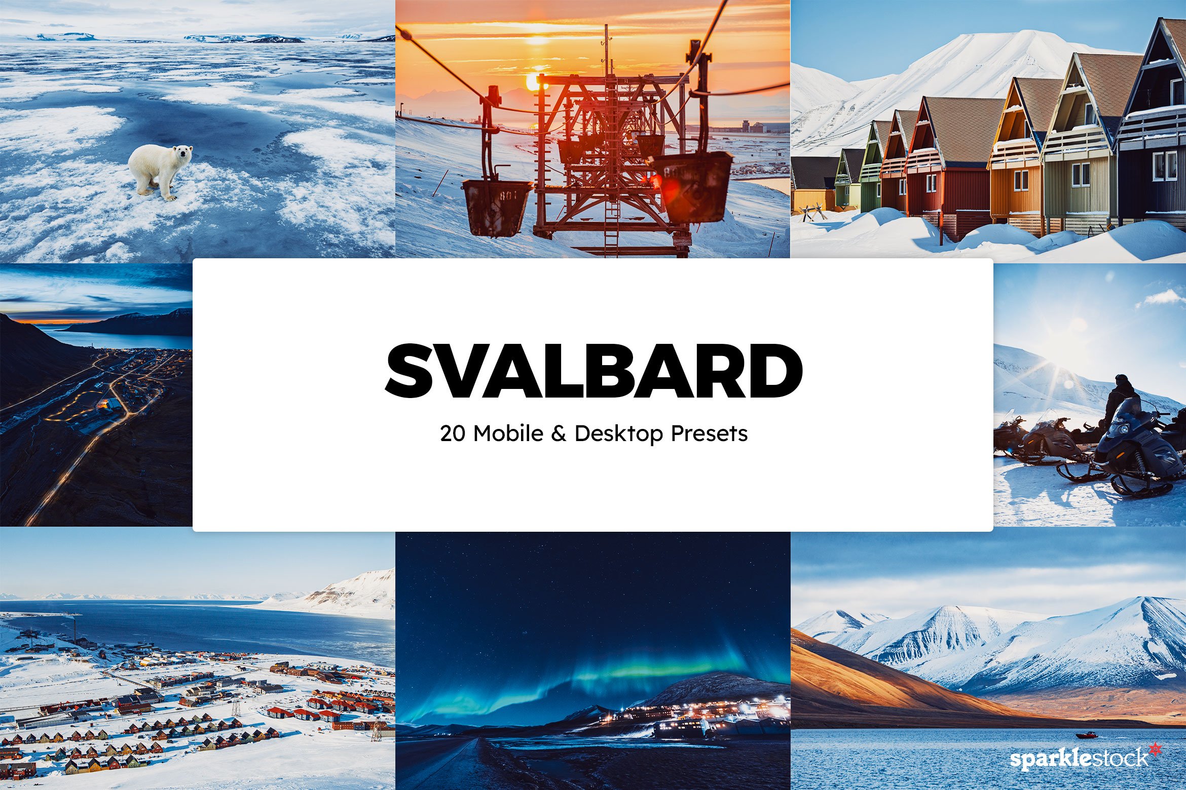 20 Svalbard Lightroom Presets & LUTscover image.