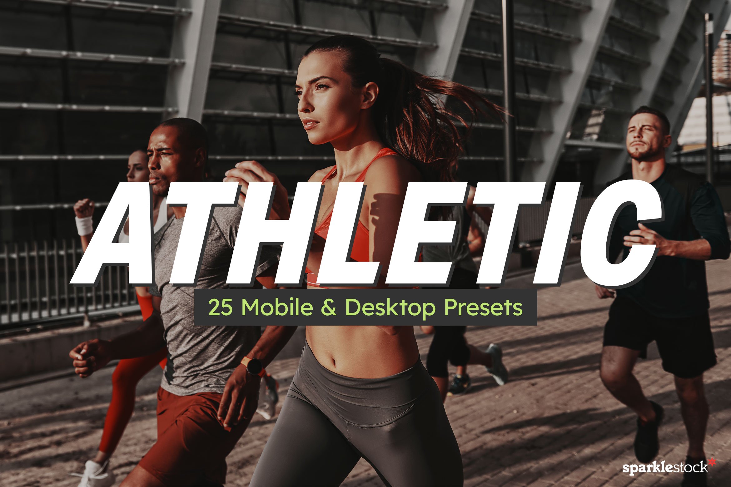 25 Athletic Lightroom Presets LUTscover image.