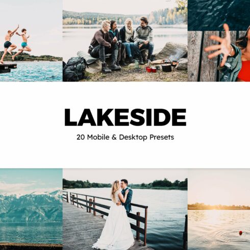20 Lakeside Lightroom Presets & LUTscover image.