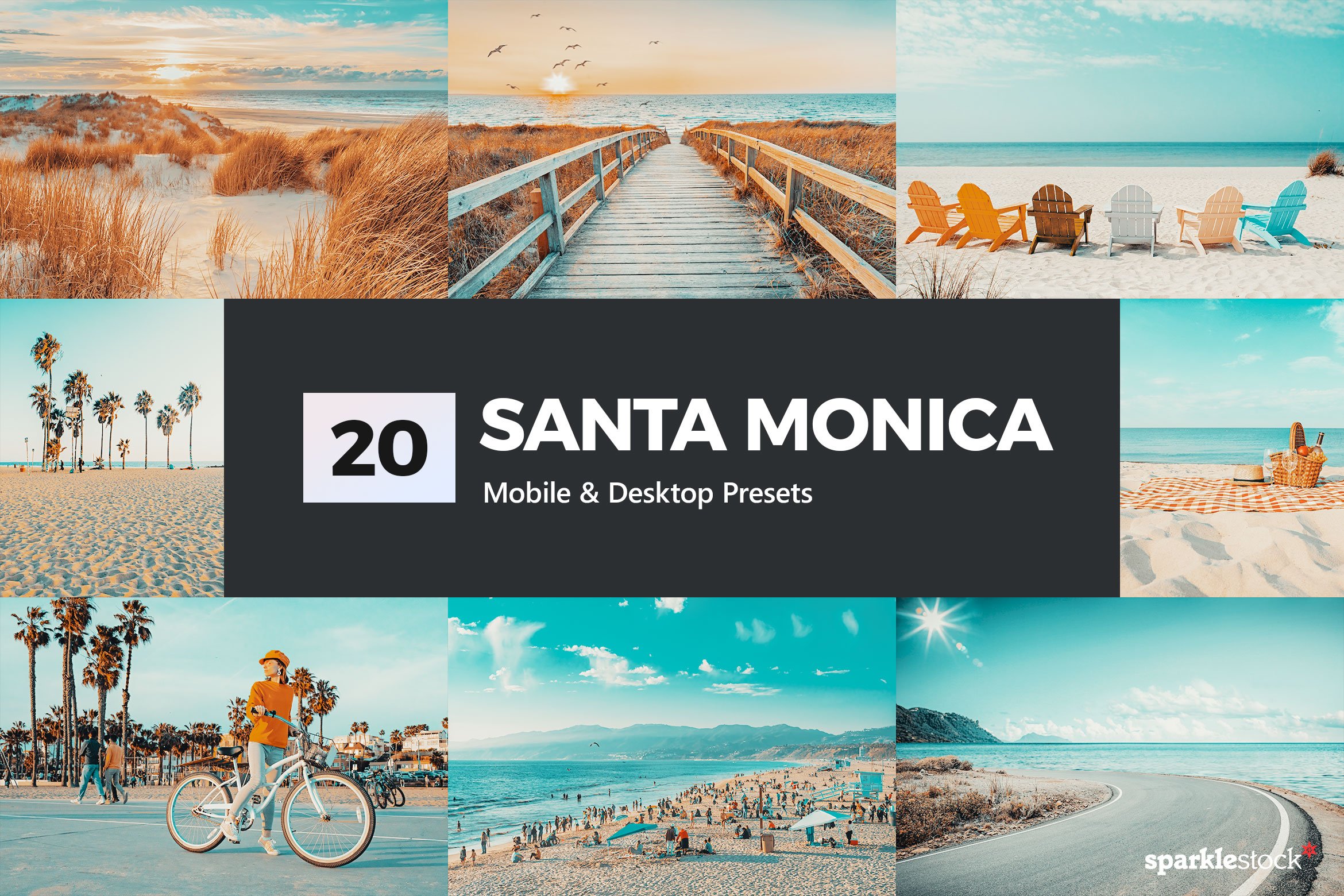 Santa Monica Lightroom Presets & LUTcover image.