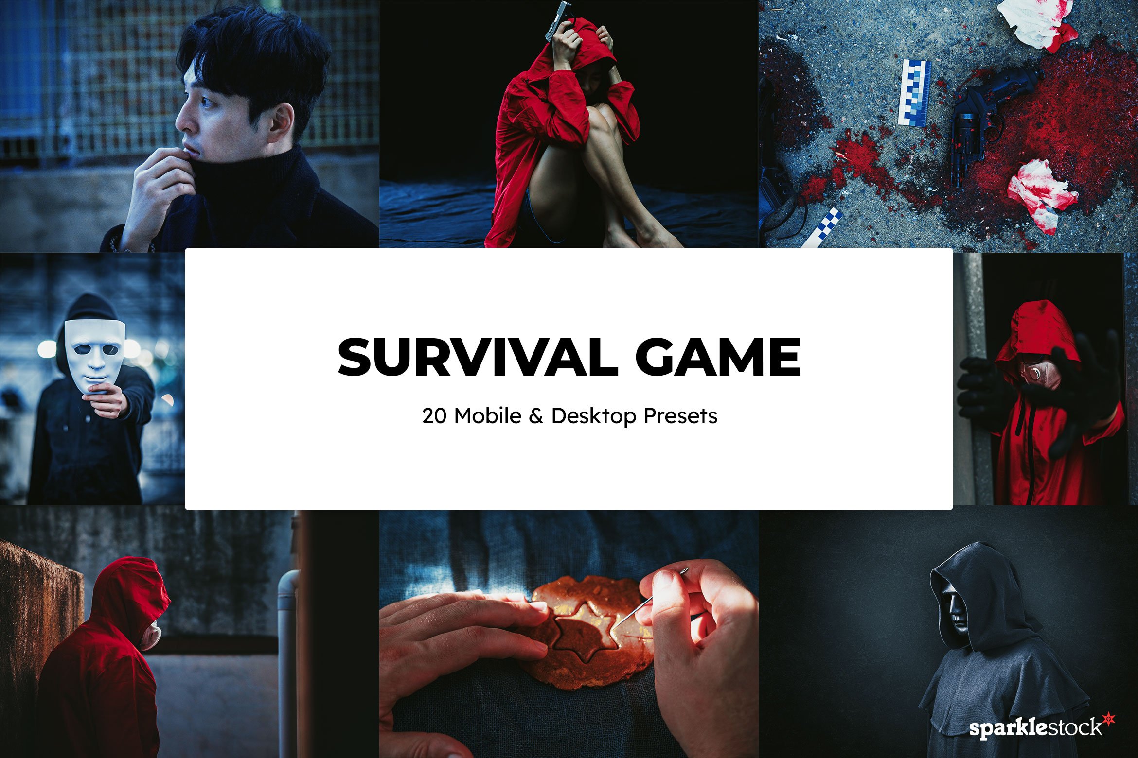 20 Survival Game Lightroom Presetscover image.