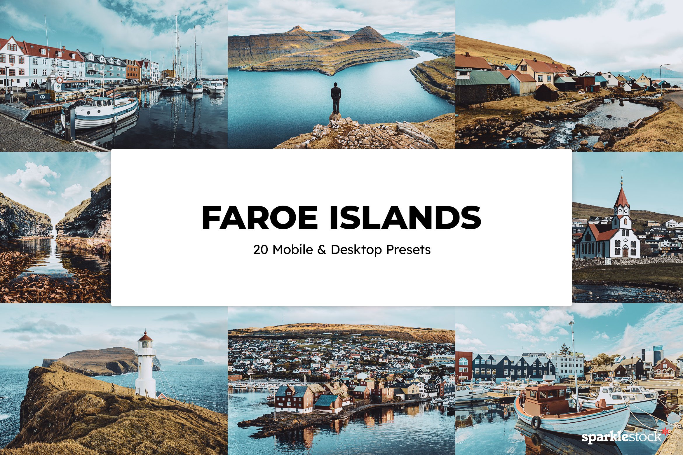 20 Faroe Islands Lightroom Presetscover image.