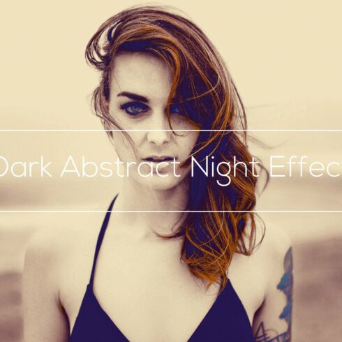 Dark Abstract Night Effectcover image.