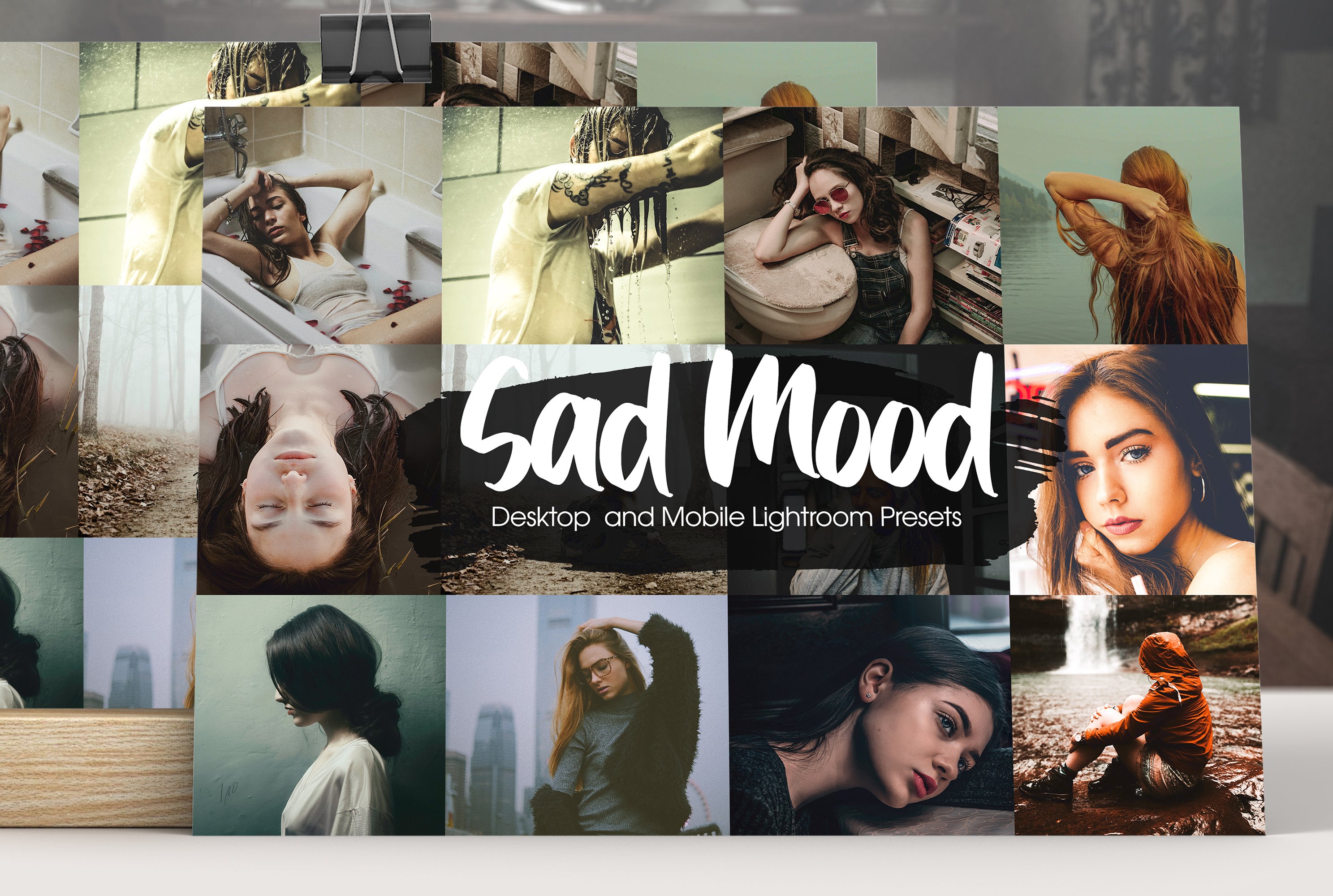 Sad Mood Lightroom Presetscover image.