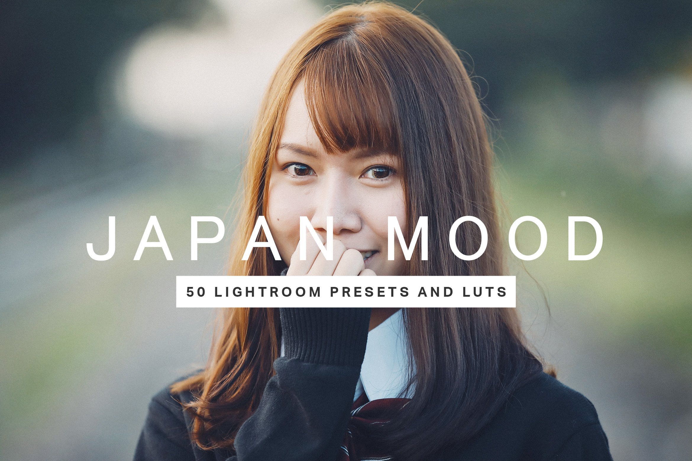 50 Japan Mood Lightroom Presets LUTscover image.