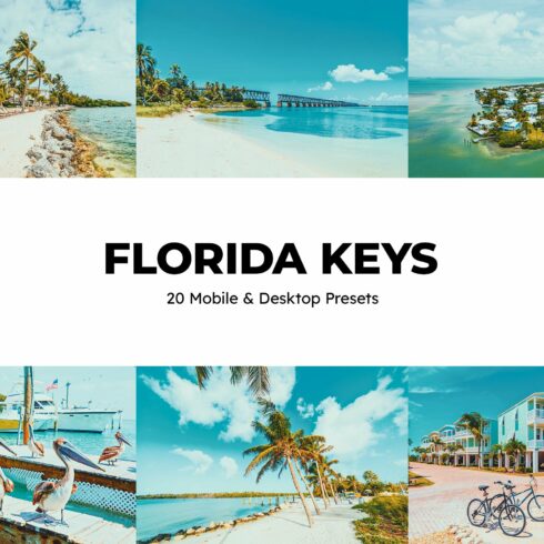 20 Florida Keys Lightroom Presetscover image.