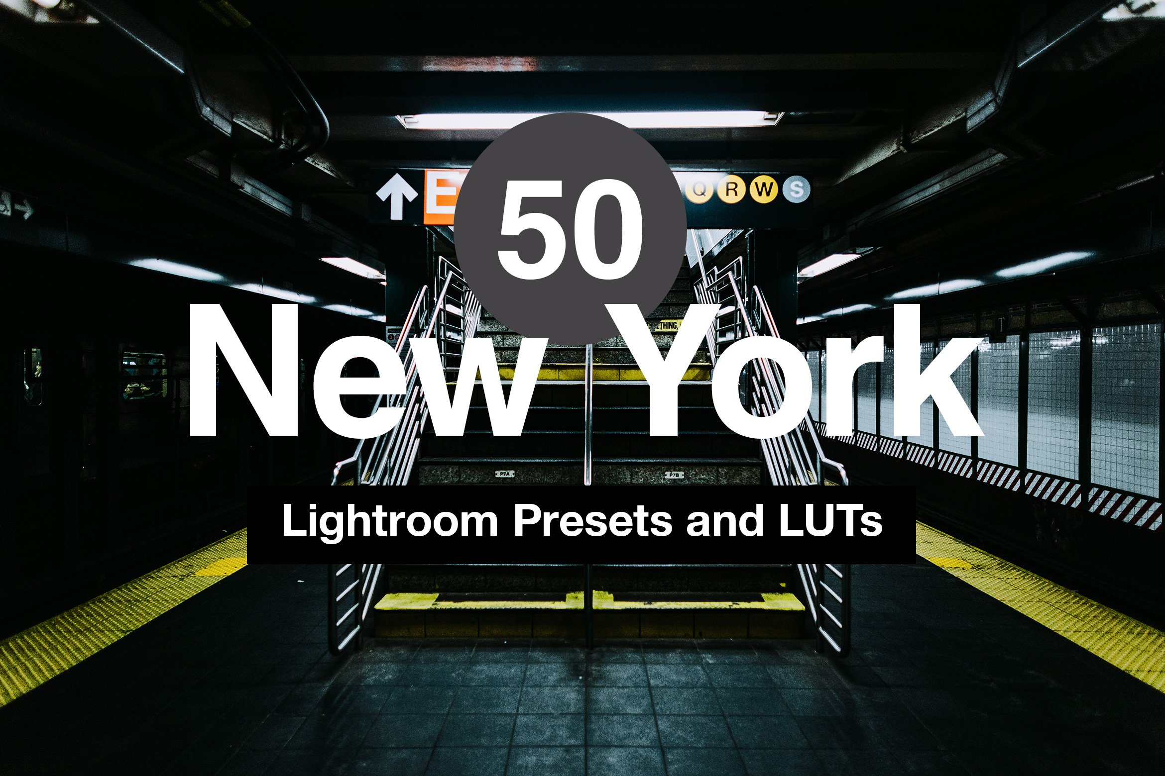 50 New York Lightroom Presets & LUTscover image.