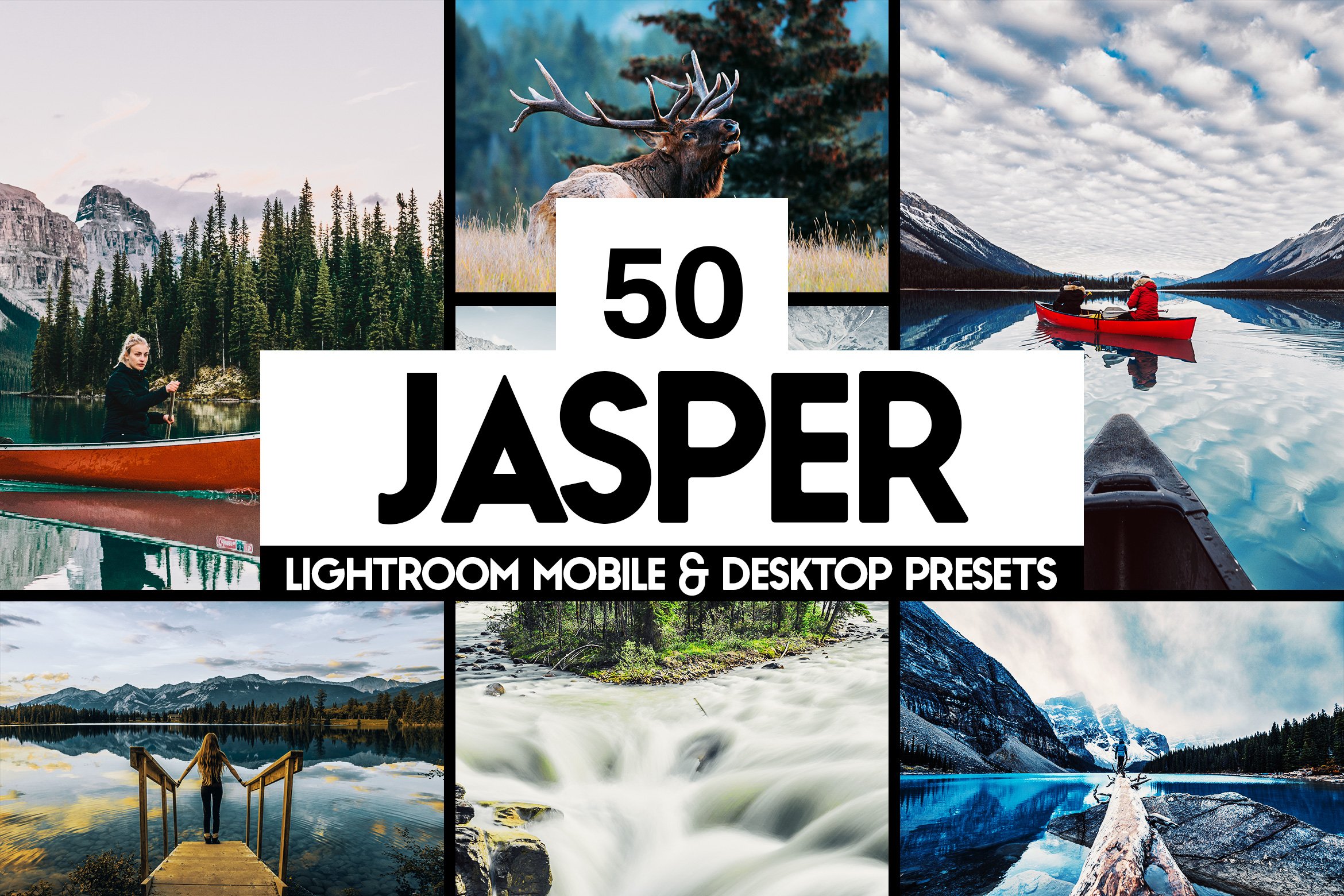 50 Jasper Landscape Lightroom Presetcover image.