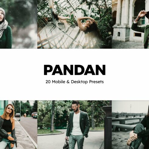 20 Pandan Lightroom Presets & LUTscover image.