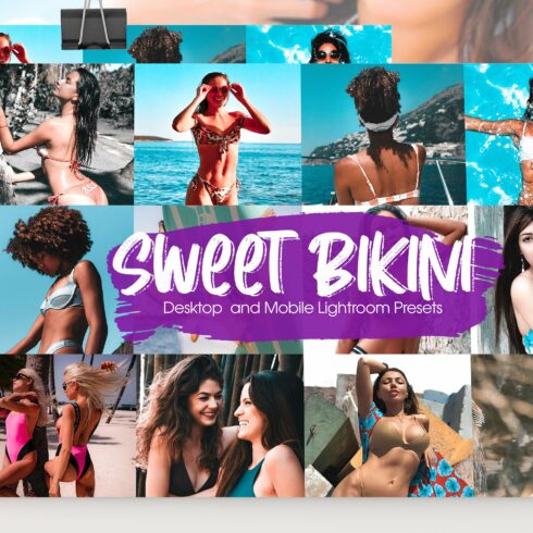 Sweet Bikini Lightroom Presetscover image.