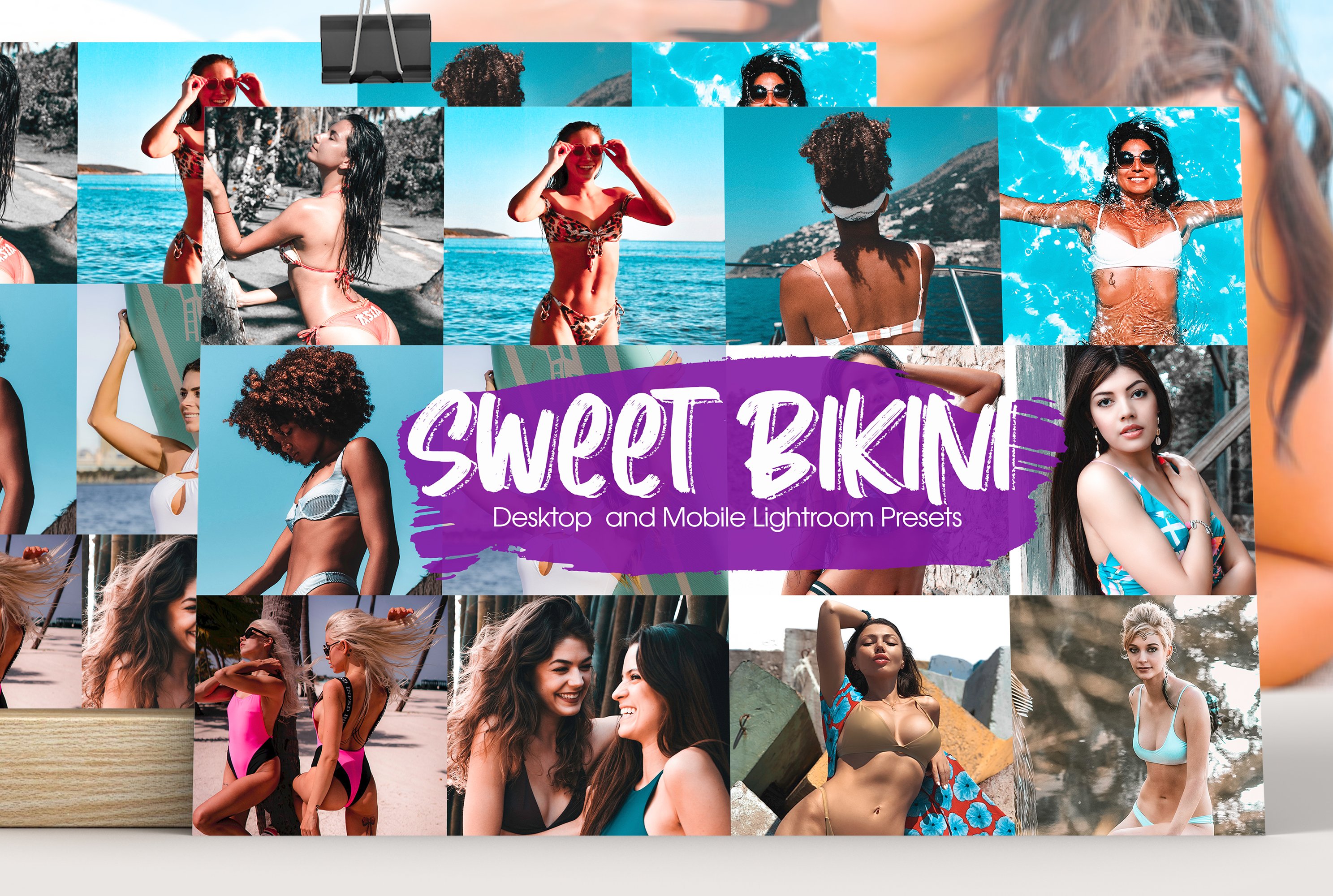 Sweet Bikini Lightroom Presetscover image.