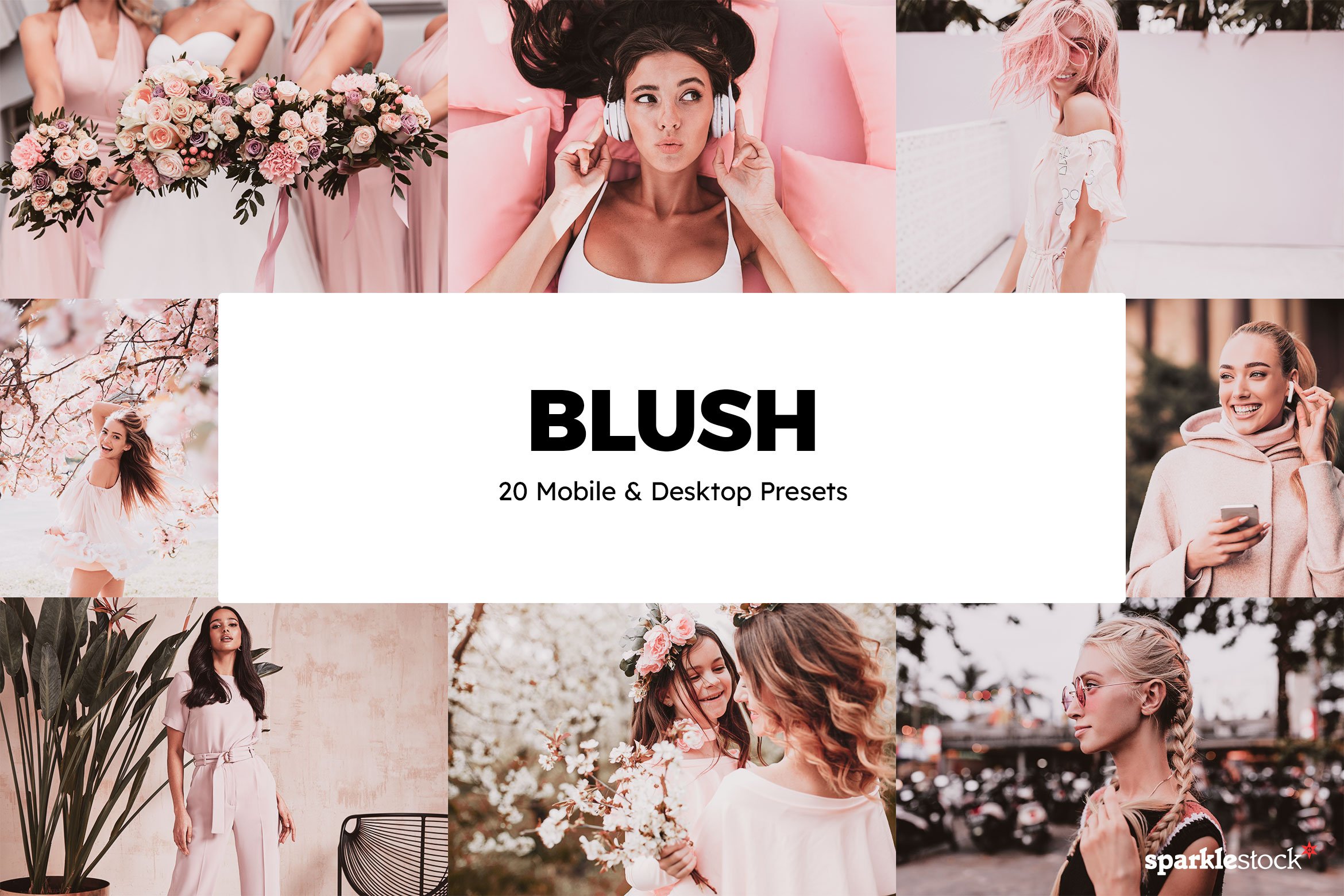 20 Blush Lightroom Presets & LUTscover image.