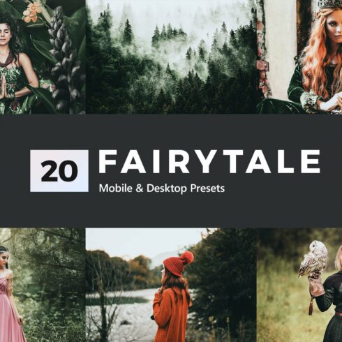 20 Fairytale Lightroom Presets & LUTcover image.