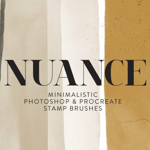 Nuance - Photoshop&Procreate Brushescover image.