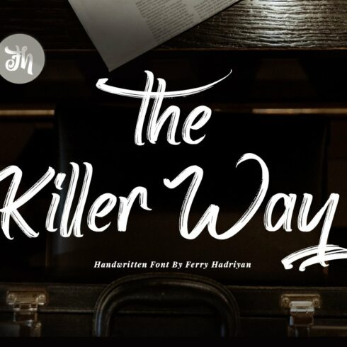 The Killer Way - Handwritten Font cover image.